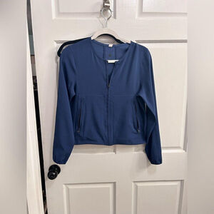 Lululemon zip jacket blue size 4